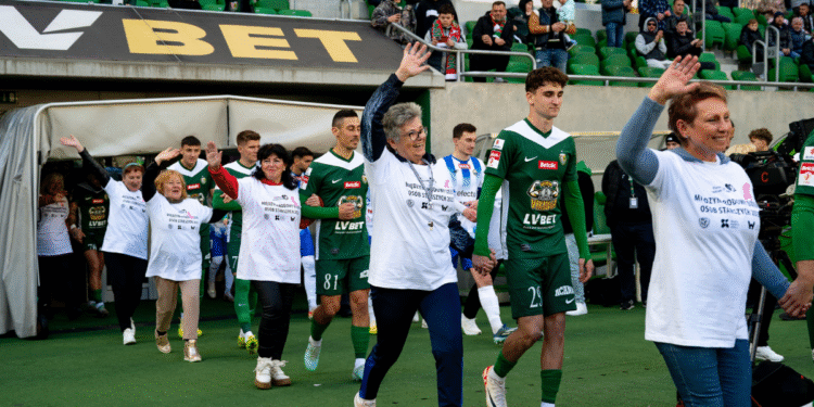 Europejski Dzień Seniora na stadionie Śląska Wrocław – seniorzy znowu na murawie